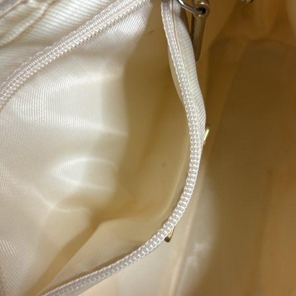 Ralph Lauren Woman Gold shoulder Bag gold and silver with gold strap - Picture 10 of 11